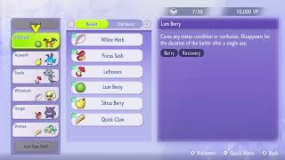 How To Equip Mega Stones And Items In Pokemon Champions