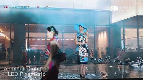 LED Dream Pixel Tunnel with Anmingli LED Pixel Strip Light | 80LEDs 40 Pixels in 1 Meter