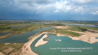 Millingerwaard Op 95 Meter Hoogte April - 2017