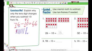 SAVVAS math Lesson 11-5 (grade 1)