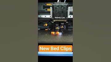 These new bed clips make automatic printing way more reliable #3dprinting #automaticprinting