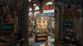 🚆😎 “रेलवे टिकट का टपोरी गेम – पूरा सिस्टम अपुन स्टाइल में!” 🔥🎟️ #shorts #shortvideo #railway