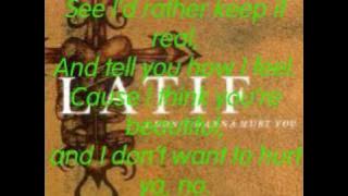 Latif I don't Wanna Hurt You with Lyrics