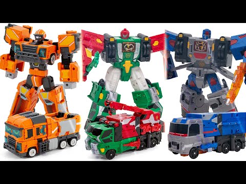 HelloCarBot King Guider Metal <strong>CardBot</strong> MegaTrucker Mecha Truck Transformation