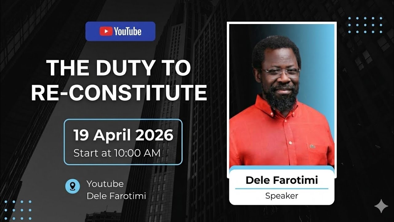 THE DUTY TO RE-CONSTITUTE