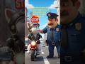 तेज़ बाइक चलाने पर बिल्ली को पुलिस ने पकड़ लिया 🚓 |#ai shorts # pleasesubscribe # एक बार जरूर देखे 😱