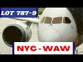 Lot TRIP REPORT| B787-9 (Dreamliner) Economy | LO 0027 NYC - Warsaw ✈ Surprising   experience