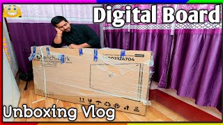 Digital Board Unboxing, Benchmark Interactive Pannel Unboxing