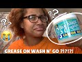 BLUE MAGIC GREASE FOR A WASH N' GO ?!?! | DOES IT WORK??? | HAIR VLOG!!!