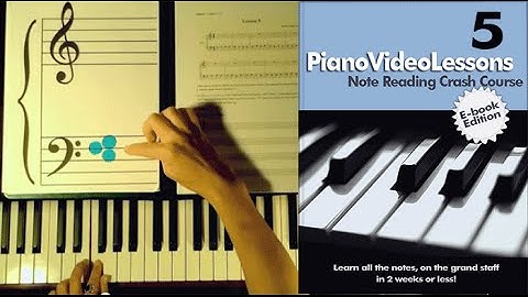 Learn to Play Piano:Lesson 5:(Bass G,E) Sheet Music Note Reading Crash Course