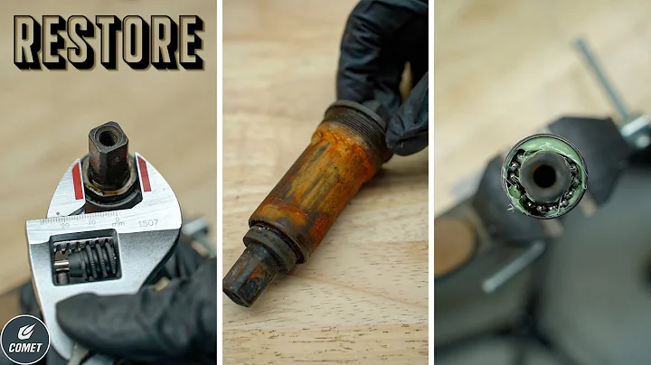 Bicycle Restoration - JUNK & OLD Bottom Bracket