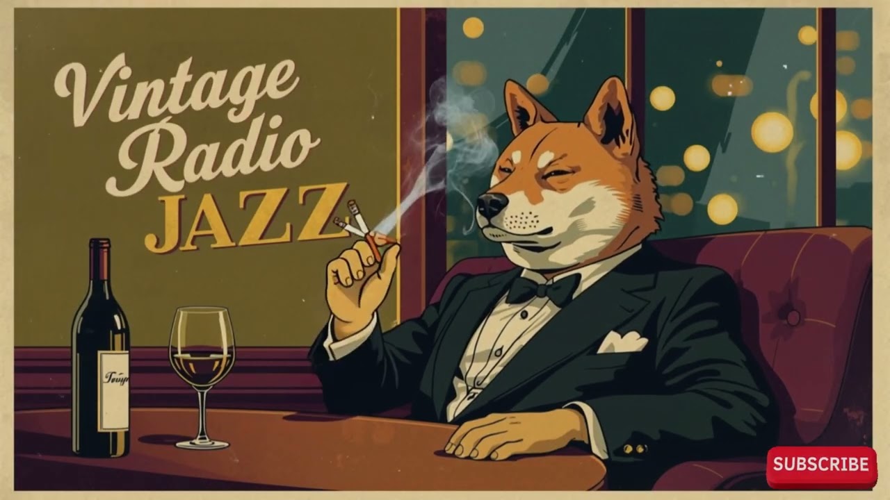 Cozy Shiba Café – Classic 1940s Instrumental Jazz 