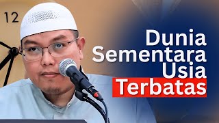 HIDUP DI DUNIA ADALAH KESEMPATAN BERAMAL -  Ustadz Dr. Firanda Andirja, M.A