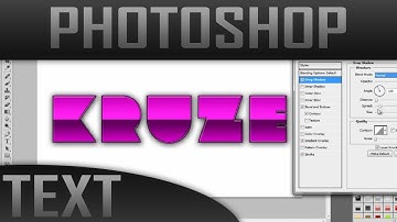 Photoshop Tutorial: Making and saving layer styles