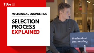 Selection Procedure Bachelors Program Mechanical Engineering Explained