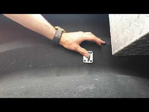 How To Install Truck Bed Tie Downs