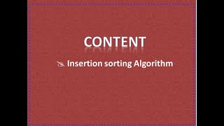 TN 12th computer science chapter-4 Algorithmic Strategy (part 8) Insertion Sorting Algorithm