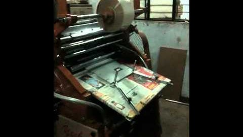carton and envelope window patching machine by Rajyog Eng. Pvt. Ltd.