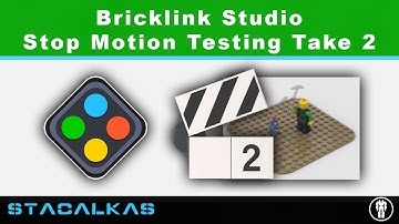 BrickLink Studio Stop Motion Testing  Take 2