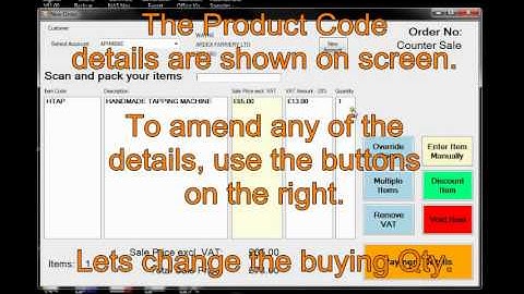 Sage 50 Bespoke Order Picking