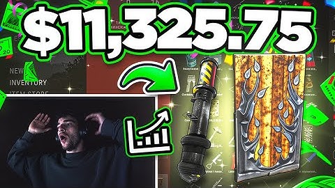 PULLING A METAL TREE DOOR AND A 1% KNOCK KNOCK LAUNCHER - Rust Gambling