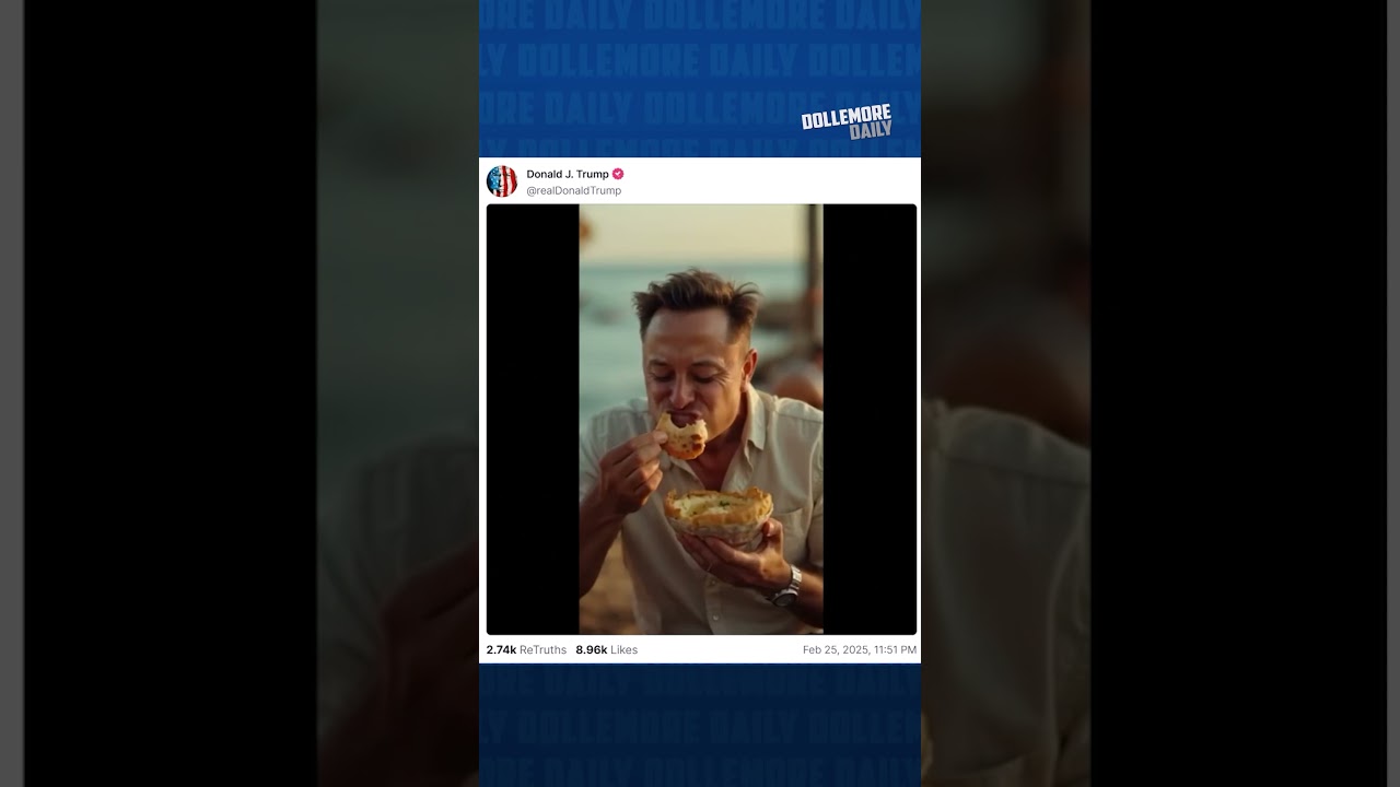 Trump Posts SICK ‘TRUMP GAZA’ VIDEO! (bonus if you see the bearded belly dancers) #shorts