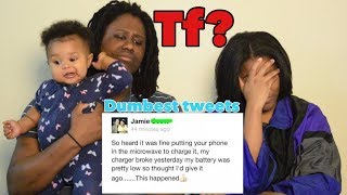 Top 10 DUMBEST Tweets *REACTION* Profile
