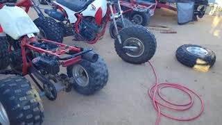 Justins Honda ATC collection The 250R lives 83 84 85 86 87 88 200x 250R ATC 70 185 200s TRX