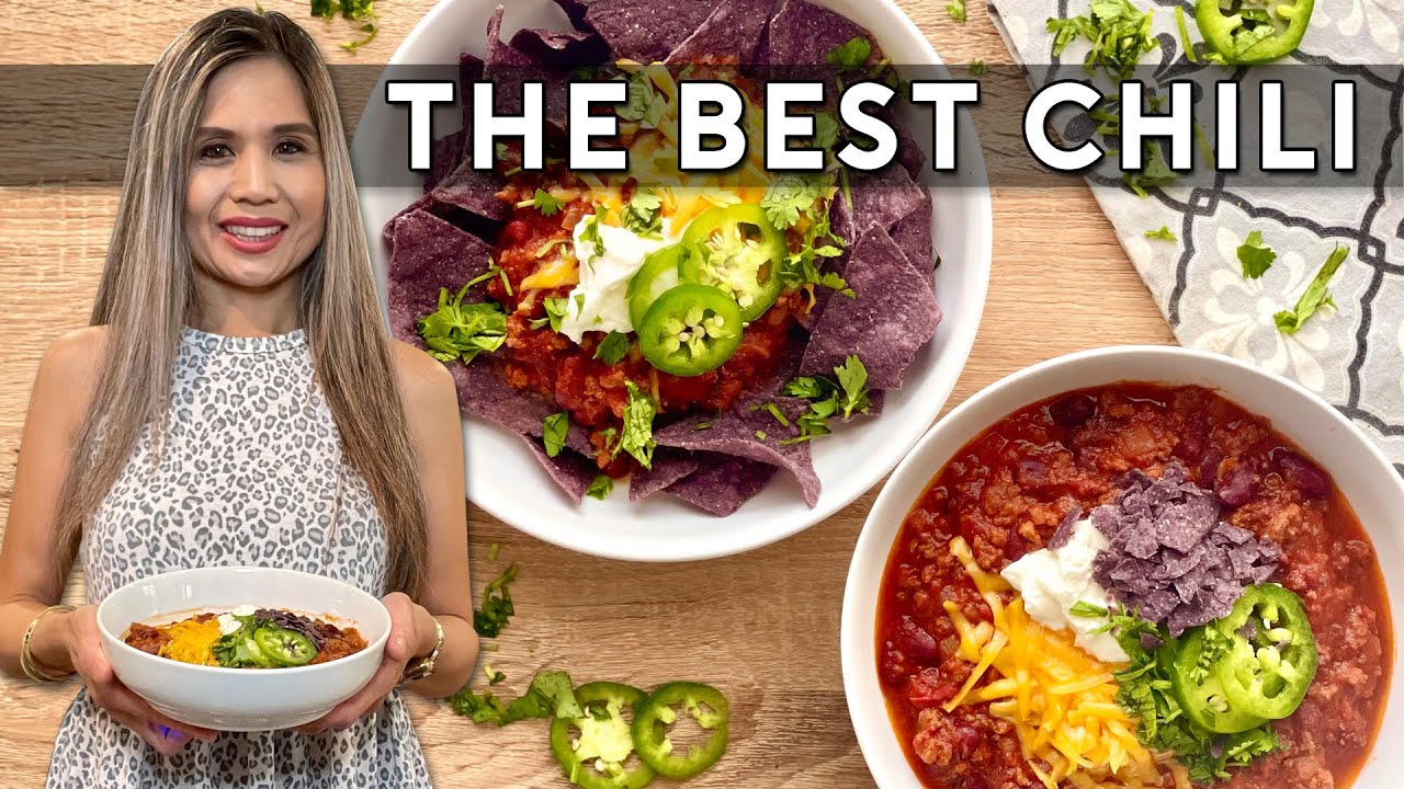 THE BEST CHILI RECIPE YouTube