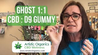 Product Review: ghost. 1:1 CBD:D9 Gummy