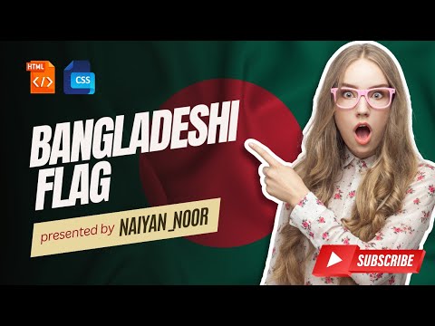 Bangladeshi Flag design by Naiyan Noor #coding #webdesign #python #programminglanguage #htmlcss