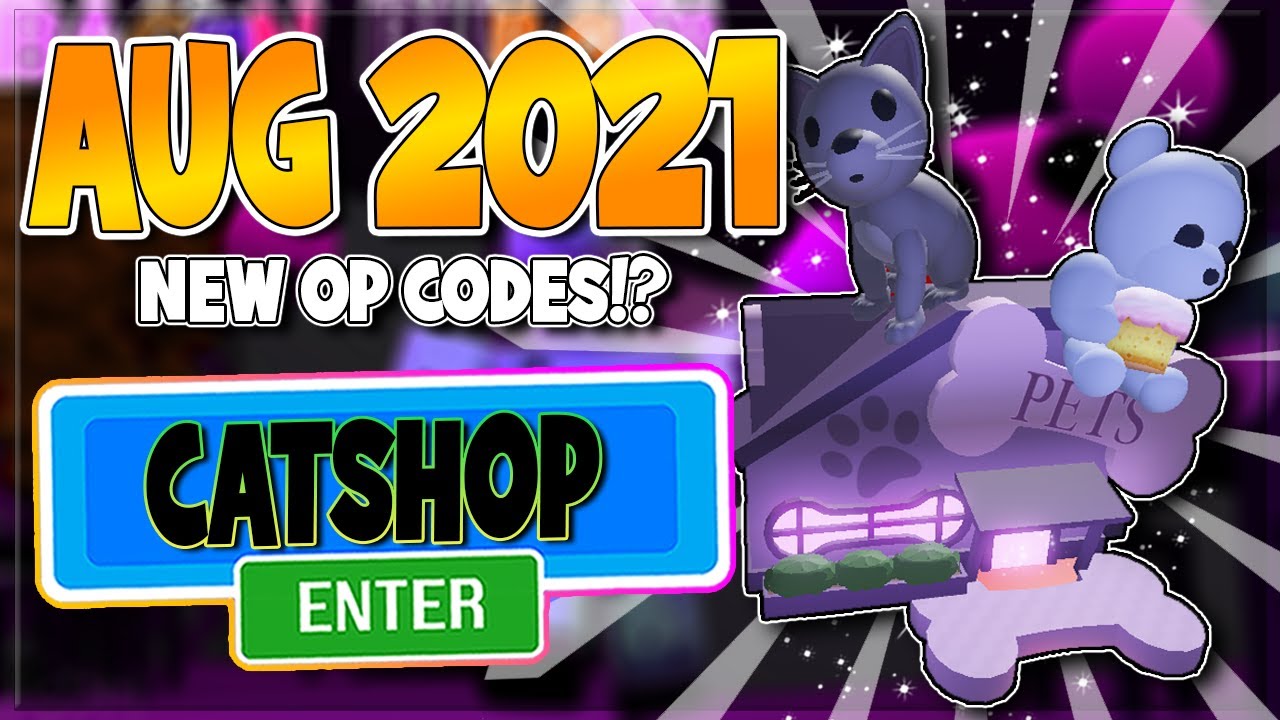 (AUGUST 2021) ALL *NEW* SECRET OP CODES!? Roblox Pet Store Tycoon YouTube
