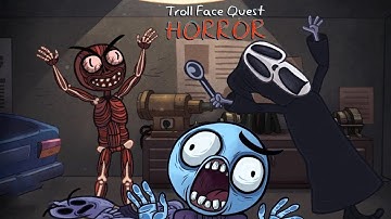 Troll Face Quest Horror - Gameplay Walkthrough - All Levels (iOS, Android)