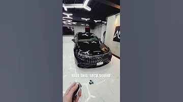 COOL Or LAME EQS AMG Lock Sound 