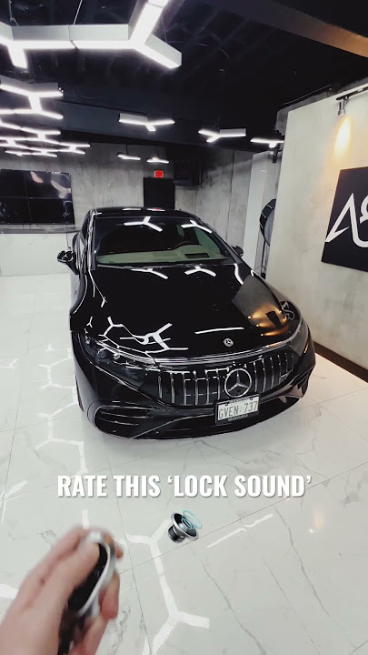 COOL or LAME? EQS AMG Lock Sound 🔊