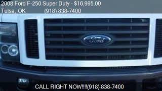 2008 Ford F-250 Super Duty 4WD Crew Cab 156 FX4 for sale in