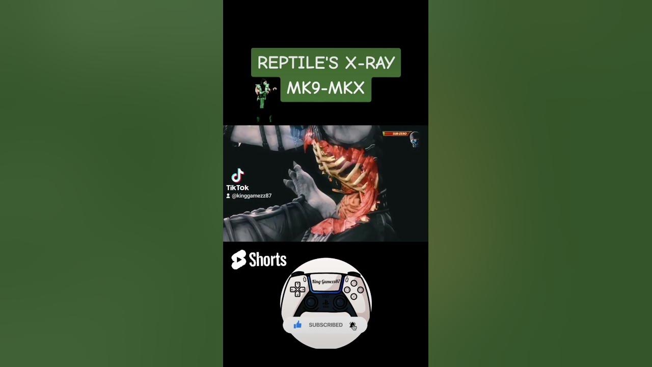 Reptile's XRay MK9MKX mortalkombat mortalkombat12 reptile shorts