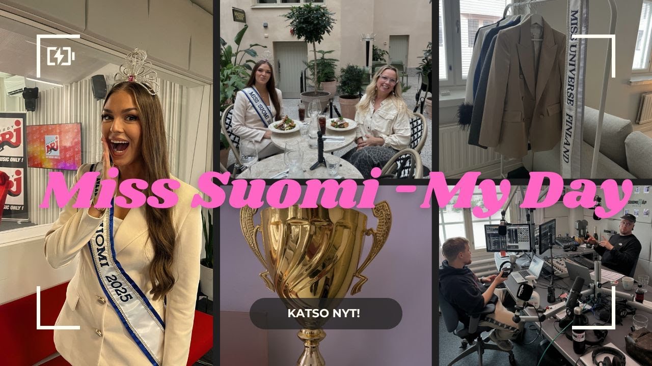 Päivä Miss Suomi Sarah Dzafcen matkassa!