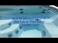 How To Clean A Hot Tub