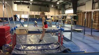 Boys Intermediate Parallel Bars Routine