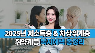 저소득층 취약계층 복지 , 차상위계층 복지혜택 총정리 , 기초생활수급자 복지정책