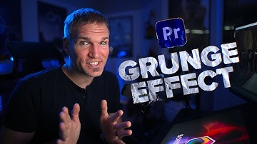 Cool Grunge Text Effects in Premiere Pro Tutorial