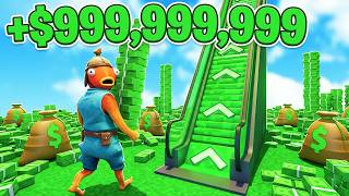 [🚨 WALKTHROUGH 9/9 CUPS 🚨] FORTNITE 💸Money Tycoon! 💸 - MAP CODE: 4918-9936-5095