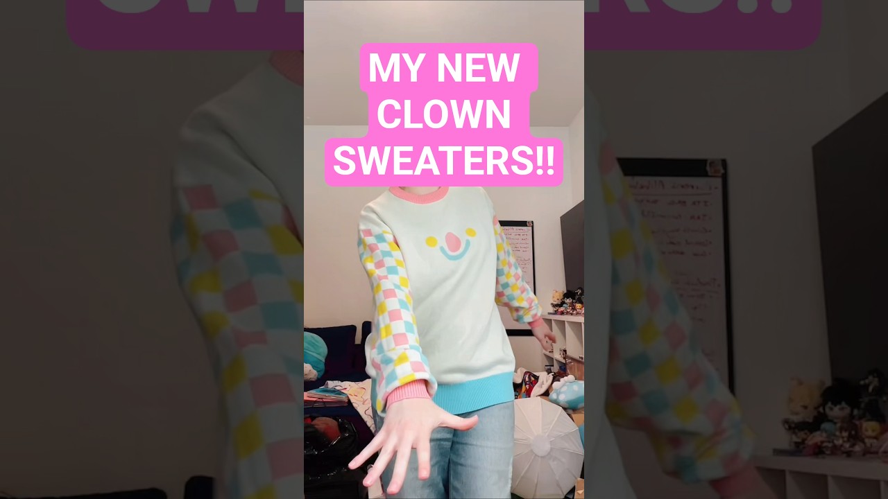CLOWN SWEATER PRE-ORDER THIS WEEK!! 