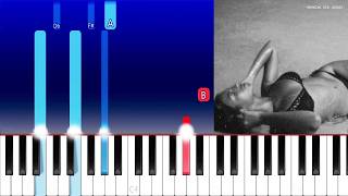 Beyonce - MORNING DEW DONK Piano Tutorial