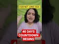 🔥 CSIR NET June 2026 | 🚨 40 Days left | Daily Countdown Begins #csirnet #csirnet2026 #shorts