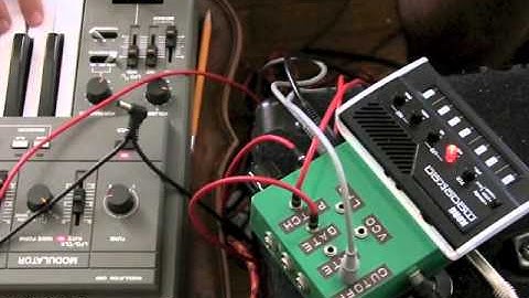 korg monotron mod-o-tron demo