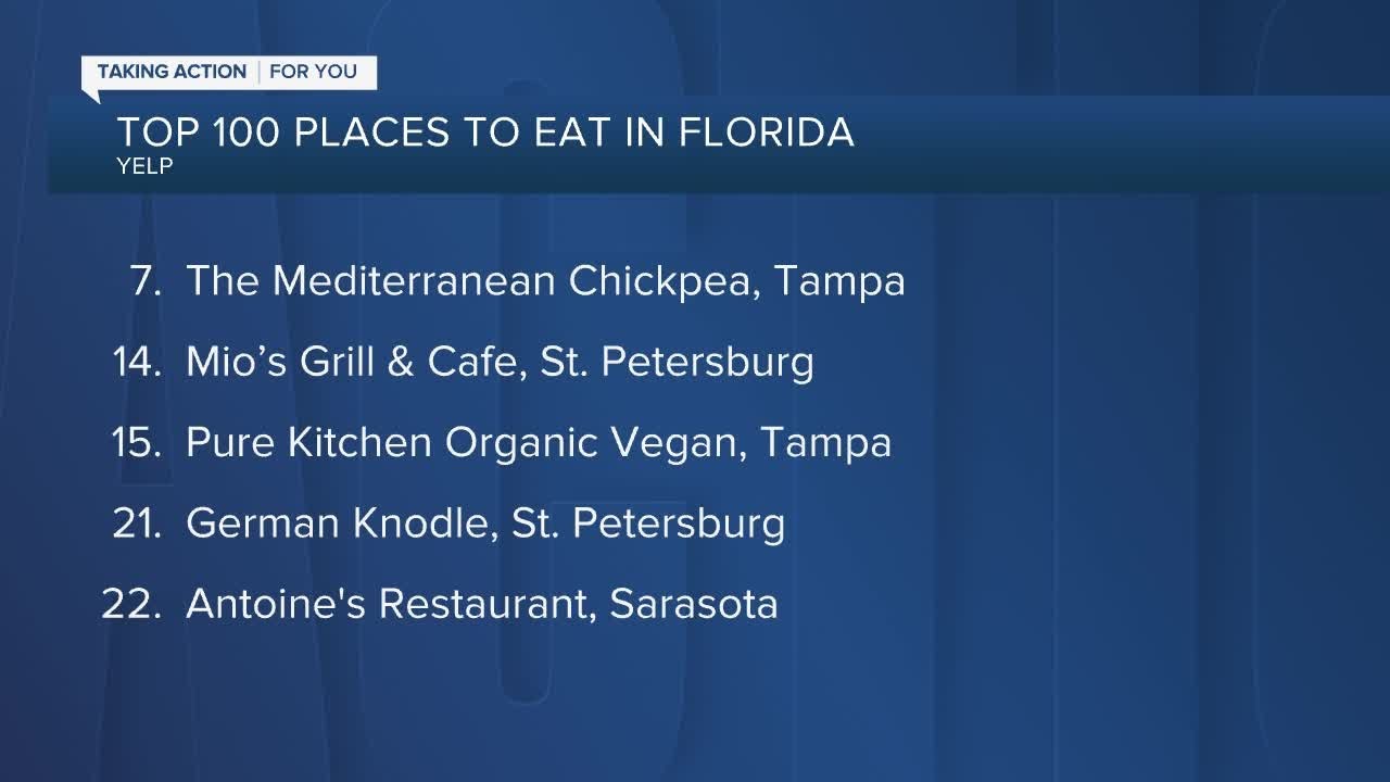 22 Tampa Bay area restaurants make Yelp's first-ever Top 100 Places to ...