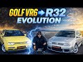 GOLF 3 VR6 / GOLF 4 R32 L'EVOLUTION ON A PAS BLAGUER !