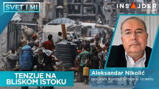 Aleksandar Nikolić Postoji Bojazan Da Pregovori Propadnu I Da Se Rat U Gazi Proširi
